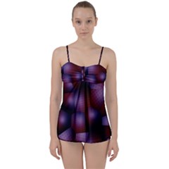 Fractal Rendering Babydoll Tankini Set by Wegoenart