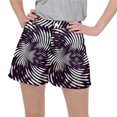 Background Texture Pattern Stretch Ripstop Shorts by Wegoenart