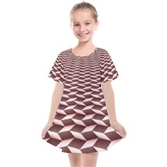 Graphics Geometric Paul Background Kids  Smock Dress