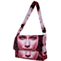 Portrait Woman Red Face Pretty Full Print Messenger Bag View1