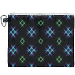 Background Abstract Vector Fractal Canvas Cosmetic Bag (xxxl) by Wegoenart