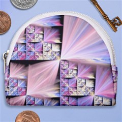 Fractal Art Artwork Digital Art Horseshoe Style Canvas Pouch