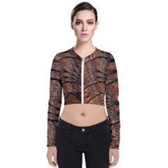 Fractals Artistic Digital Design Zip Up Bomber Jacket by Wegoenart