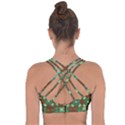 Art Design Template Decoration Cross String Back Sports Bra View2