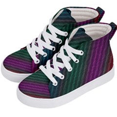 Background Texture Pattern Kids  Hi-top Skate Sneakers by Wegoenart