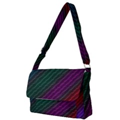 Background Texture Pattern Full Print Messenger Bag