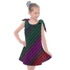 Background Texture Pattern Kids  Tie Up Tunic Dress by Wegoenart