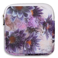 Flower Digital Art Artwork Abstract Mini Square Pouch