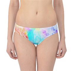 Background Drips Fluid Colorful Pattern Hipster Bikini Bottoms by Wegoenart