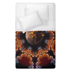 Fractal Space Fantasy Duvet Cover (single Size) by Wegoenart