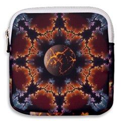 Fractal Space Fantasy Mini Square Pouch