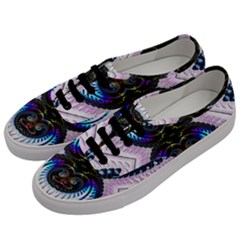 Pattern Texture Fractal Colorful Men s Classic Low Top Sneakers by Wegoenart