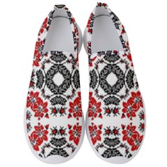 Ornament Seamless Pattern Element Men s Slip On Sneakers