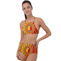 Graphic Design Graphic Design High Waist Tankini Set by Wegoenart