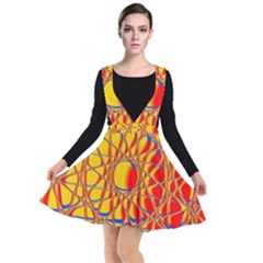 Graphic Design Graphic Design Plunge Pinafore Dress