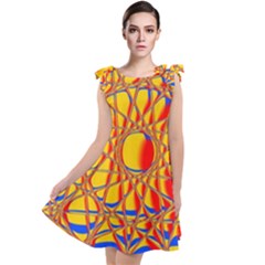 Graphic Design Graphic Design Tie Up Tunic Dress