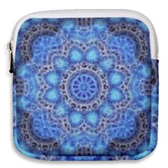 Fractal Mandala Abstract Mini Square Pouch