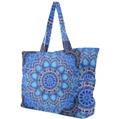 Fractal Mandala Abstract Simple Shoulder Bag