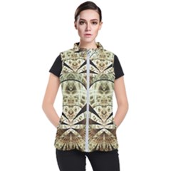 Pattern Nature Desktop Fractals Women s Puffer Vest