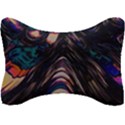 Pattern Texture Fractal Colorful Seat Head Rest Cushion View1