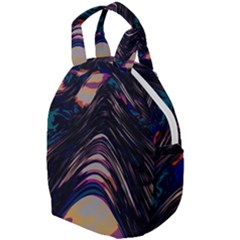 Pattern Texture Fractal Colorful Travel Backpacks