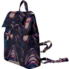 Pattern Texture Fractal Colorful Buckle Everyday Backpack