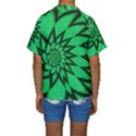 The Fourth Dimension Fractal Kids  Short Sleeve Swimwear View2