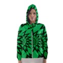 The Fourth Dimension Fractal Hooded Windbreaker (Women) View1