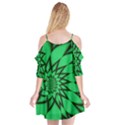 The Fourth Dimension Fractal Cutout Spaghetti Strap Chiffon Dress View2