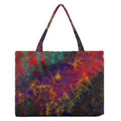 Pattern Background Wallpaper Zipper Medium Tote Bag by Wegoenart