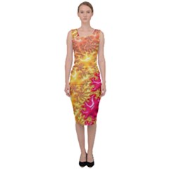 Fractal Math Mathematics Science Sleeveless Pencil Dress