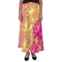 Fractal Math Mathematics Science Flared Maxi Skirt View1