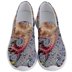 Fractal Artwork Design Pattern Men s Lightweight Slip Ons by Wegoenart