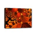 Leaf Autumn Nature Background Mini Canvas 7  x 5  (Stretched) View1