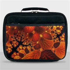 Leaf Autumn Nature Background Lunch Bag by Wegoenart