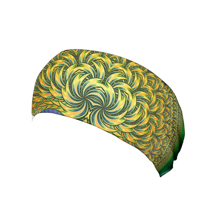 Fractal Tree Abstract Fractal Art Yoga Headband