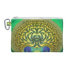 Fractal Tree Abstract Fractal Art Canvas Cosmetic Bag (large)