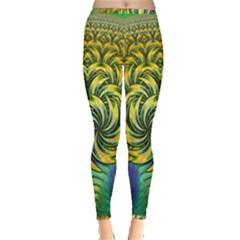 Fractal Tree Abstract Fractal Art Inside Out Leggings