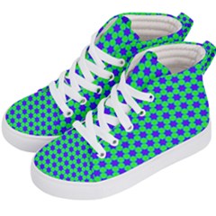 Background Pattern Structure Kids  Hi-top Skate Sneakers