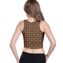 Background Pattern Structure Racer Back Crop Top View2