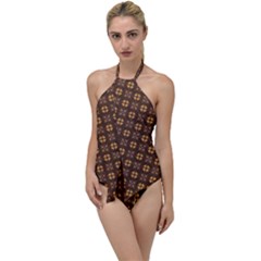 Background Pattern Structure Go With The Flow One Piece Swimsuit