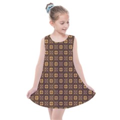 Background Pattern Structure Kids  Summer Dress