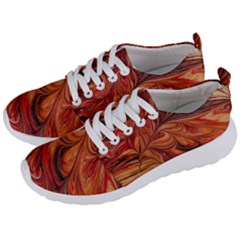 Marbled Paper Mottle Color Movement Men s Lightweight Sports Shoes