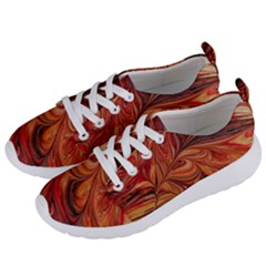 Marbled Paper Mottle Color Movement Women s Lightweight Sports Shoes