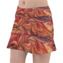 Marbled Paper Mottle Color Movement Tennis Skirt View1