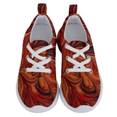 Marbled Paper Mottle Color Movement Running Shoes