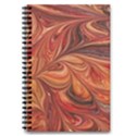 Marbled Paper Mottle Color Movement 5.5  x 8.5  Notebook View3