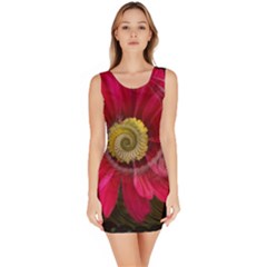 Fantasy Flower Fractal Blossom Bodycon Dress by Wegoenart