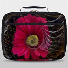 Fantasy Flower Fractal Blossom Full Print Lunch Bag