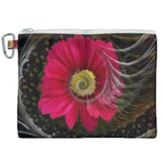 Fantasy Flower Fractal Blossom Canvas Cosmetic Bag (xxl) by Wegoenart